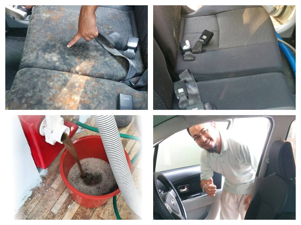Uniq Car Seat Steam Cleaning CarKaki.my