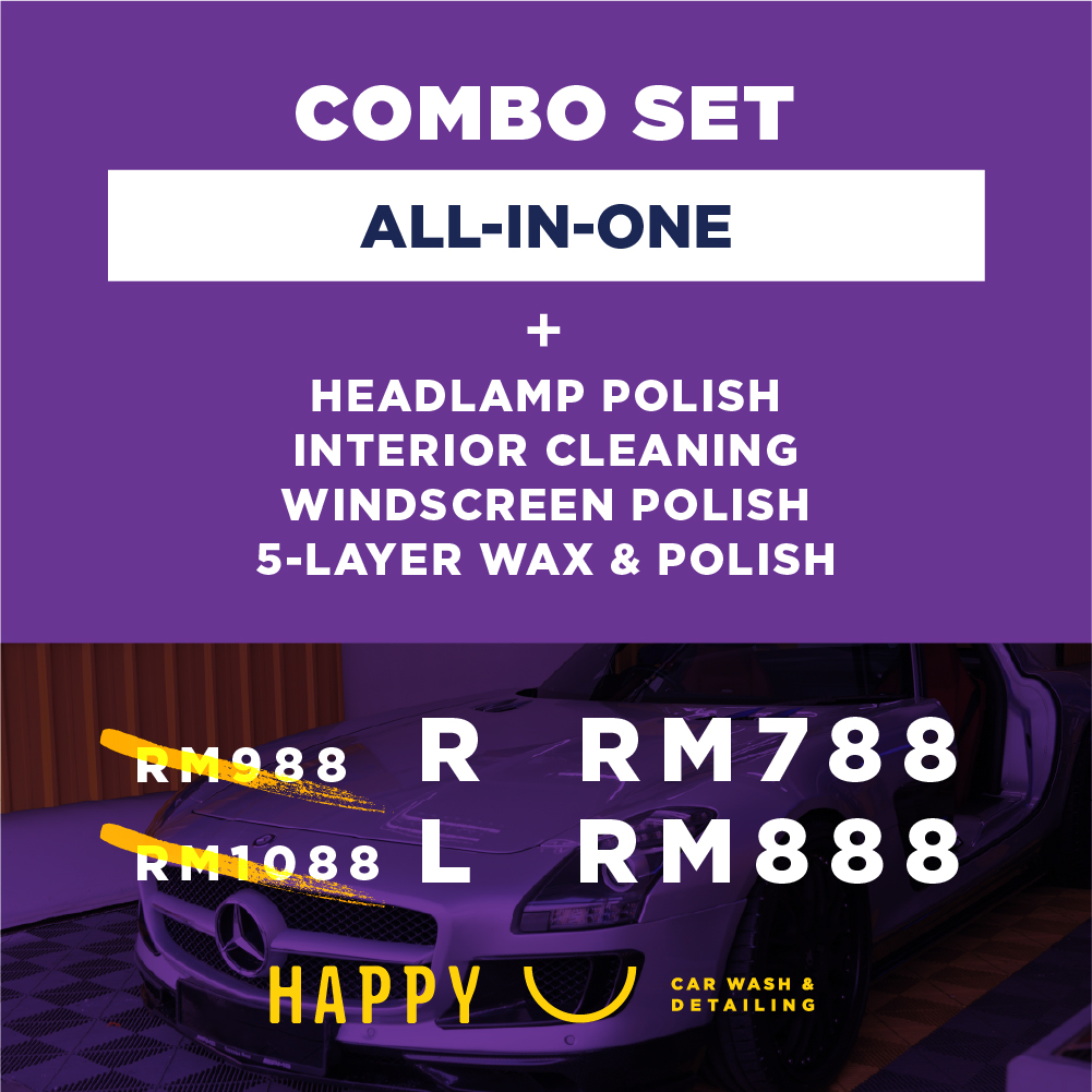 Happy Car Wash & Detailing Uptown Damansara MY CarKaki.my